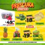 Ofertas Merco frutas y verduras del 14 al 16 de enero 2025