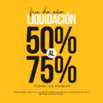 Liquidación de fin de Año Móbica: del 50% al 75% de descuento en muebles