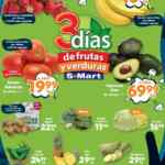 Ofertas S-Mart 3 días de frutas y verduras del 14 al 16 de enero 2025