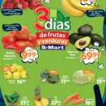 Ofertas S-Mart 3 días de frutas y verduras del 21 al 23 de enero 2025