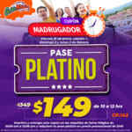 Cupón Madrugador Selva Mágica de $200 de ahorro en Pase Platino de 10:00 a 12:00