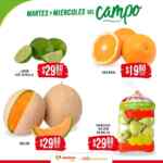 Martes y Miércoles del Campo Soriana 28 y 29 de enero: frutas y verduras en descuento
