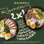 2x1 en ramen en Sushi Roll durante enero 2025