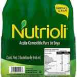 Combo 3 pack aceite Nutrioli 946 ml + pasta para spaghetti Barilla 200 gr a un gran precio