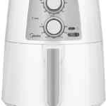 Freidora de aire Midea de acero inoxidable con tecnología 3D Rapid Air en su precio más bajo