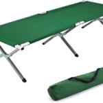 Catre plegable de aluminio para campismo baja a su menor precio