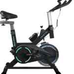 Bicicleta estática de spinning con monitor electrónico baja a un excelente precio