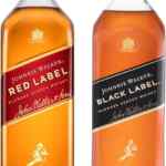 Combo Johnnie Walker whisky Black Label de 1 L + whisky Red Label de 1 L bajan a un excelente precio