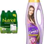 Combo 3 pack aceite Nutrioli 946 ml + shampoo Palmolive Caprice Especialidades Fuerza Acti-Ceramidas 750 ml a un gran precio