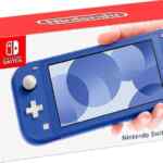 Consola portátil Nintendo Switch Lite Azul baja a un gran precio