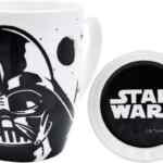 Taza de cerámica con tapa Star Wars Darth Vader baja a su menor precio