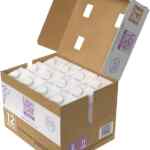 Leche deslactosada LacDel Plus caja con 12 litros baja a un precio buenísimo + 10% adicional con Planea y Ahorra