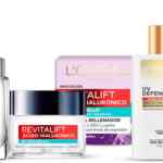 Kit Loréal Paris Skincare con sérum anti-arrugas Revitalift ácido hialurónico + crema en gel anti-brillo + protector solar UV Defender Fluido Invisible bajan a un muy buen precio
