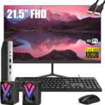 Mini PC HP ProDesk 600 G3 con Core i5, 16 GB de RAM y 256 GB de SSD reacondicionada con monitor, mouse, teclado y bocinas incluidas baja a un gran precio