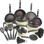 Batería de cocina T-Fal Supercook con 26 piezas baja a su menor precio