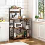 Mueble para cocina de madera y metal con conexiones eléctricas baja a un gran precio
