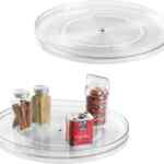 Bandeja giratoria para despensa o estante de cocina baja a su menor precio
