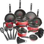 Batería de cocina T-Fal Supercook de 26 piezas baja a su menor precio