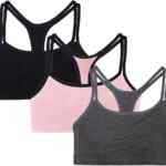 3 pack Fruit of the Loom tops deportivos para mujer de algodón bajan a un gran precio