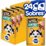 24 pack alimento húmedo para mascotas Pedigree High Protein baja a un excelente precio