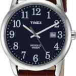 Oferta flash: reloj con correa de piel Timex Easy Reader Day-Date en su precio más bajo