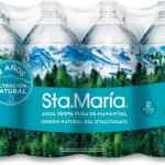 12 pack agua natural de manantial Sta. María de 1 litro baja a un gran precio + 10% adicional con Planea y Ahorra