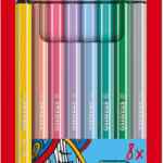 Plumones Stabilo Pen 68 con 8 colores pastel baja a su menor precio