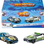2 pack carritos de juguete de tracción Hot Wheels Pull Back Speeders bajan a su menor precio