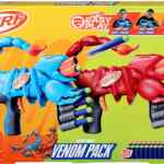 Juego de 2 lanzadores Nerf Wild Venom Pack con diseño de escorpión bajan a un excelente precio