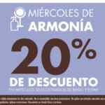 Miércoles de Armonía Casa Ideas: 20% de descuento en artículos de baño y sala