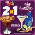 2x1 en Margaritas en Chili's de lunes a domingo a partir de las 5:00 pm