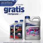 En G500 compra 2 aceites y llévate de regalo un refrigerante