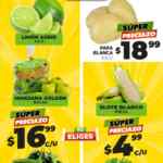 Ofertas Merco frutas y verduras del 4 al 6 de febrero 2025