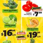 Ofertas Merco frutas y verduras del 11 al 13 de febrero 2025