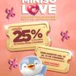 Cupón Miniso de 25% de descuento en toda la tienda