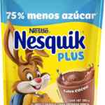 Chocolate en polvo Nestlé Nesquik Plus Extra Cocoa 65% menos azúcar baja de precio