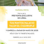 Palacio de Hierro Gala de Primavera: puntos al cuádruple y hasta 12 msi