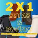 2x1 en botas y botines en Rojocanela en sucursales y tienda en línea