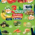 Ofertas S-Mart 3 días de frutas y verduras del 25 al 27 de febrero 2025