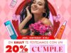 Cupón Sally de 20% de descuento si cumples años en febrero