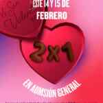 2x1 en Admisión general en Six Flags este 14 y 15 de febrero por San Valentín