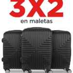 3x2 en maletas de viaje en Waldos
