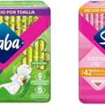 Combo Saba Confort Manzanilla Nocturna con 32 toallas + Íntima Clip Regular con 42 toallas bajan a su menor precio