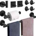 Juego de 9 accesorios para baño de acero inoxidable bajan de precio
