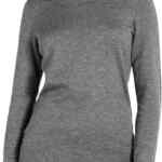 Suéter gris para mujer baja a un gran precio