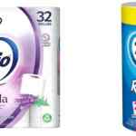 Combo Regio con papel higiénico Aires de Lavanda con 32 rollos + toallas de papel Rinde+ de 250 hojas