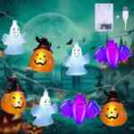Cadena de luces LED recargables con diseño de Halloween bajan a un gran precio