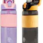 Oferta flash: juego de 2 termos de agua con boquilla de popote bajan a su menor precio