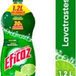 Lavatrastes líquido Eficaz Limón de 1.2 litros baja a un excelente precio