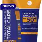 Crema protectora solar Total Care FPS 50+ con ácido hialurónico baja de precio + 3 msi